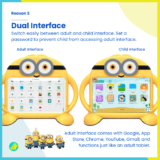 Kids Tablet Pro K7 (Minion) - Image 4